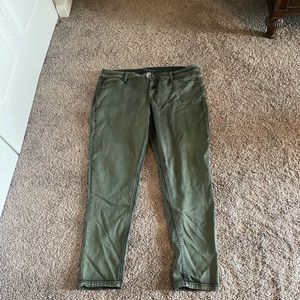Green pants